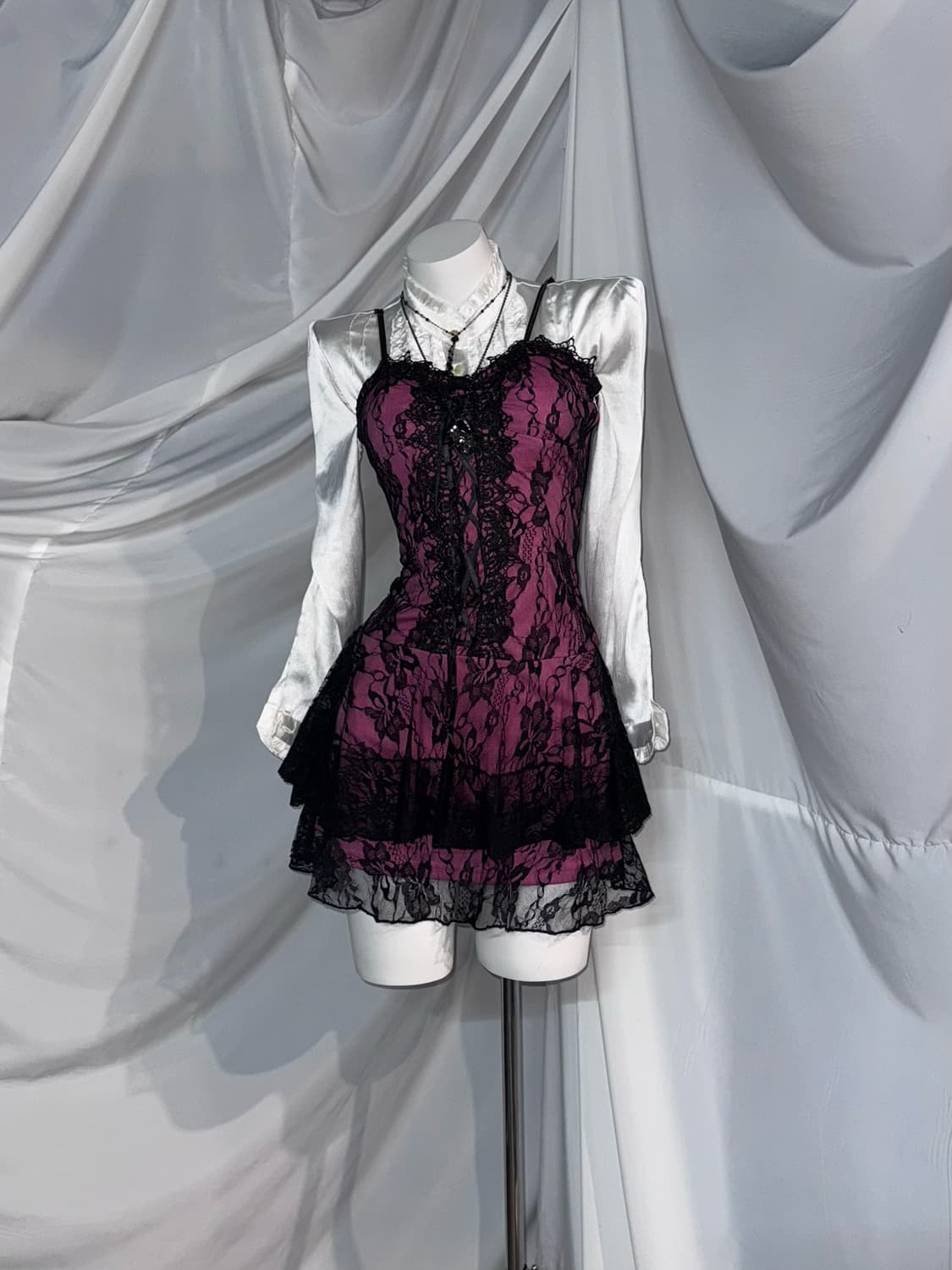 고스고딕 데일리 로리타 레이스 코디세트  상품이미지3