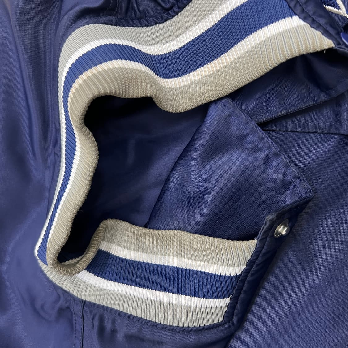 NFL 댈러스 카우보이 슈퍼볼 우승 기념 빈티지 새틴 바시티 자켓 XL 상품이미지9