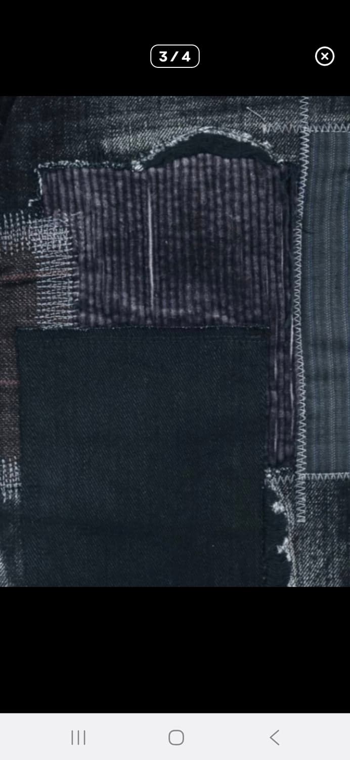 준야와타나베 24fw 패치워크 진 상품이미지3