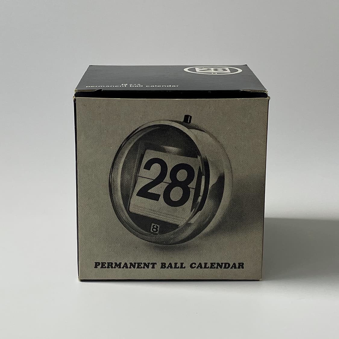 만년 달력 퍼페추얼 캘린더 볼 블랙 상품이미지4