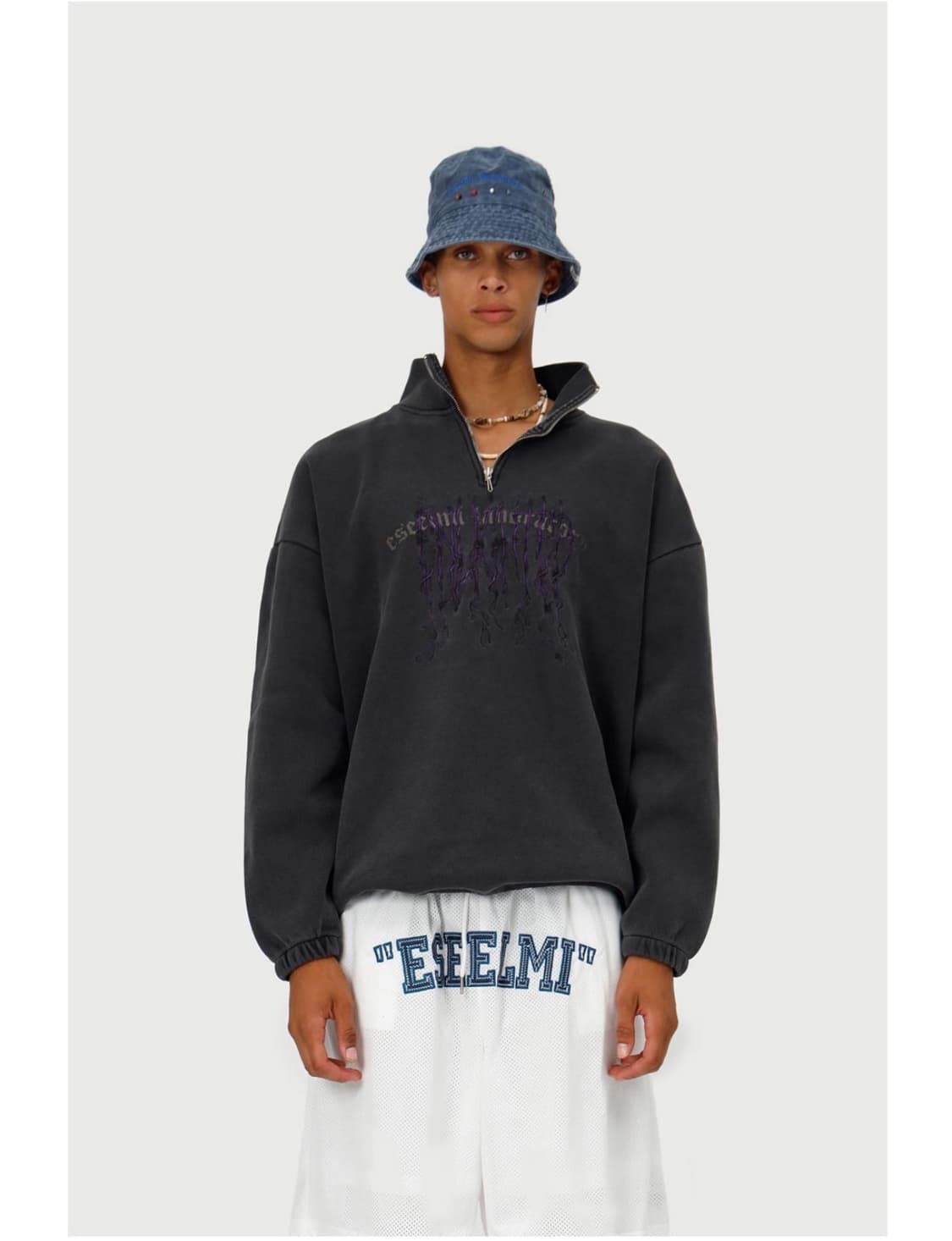 에씰미 썬더볼트 하프집업 상품이미지1