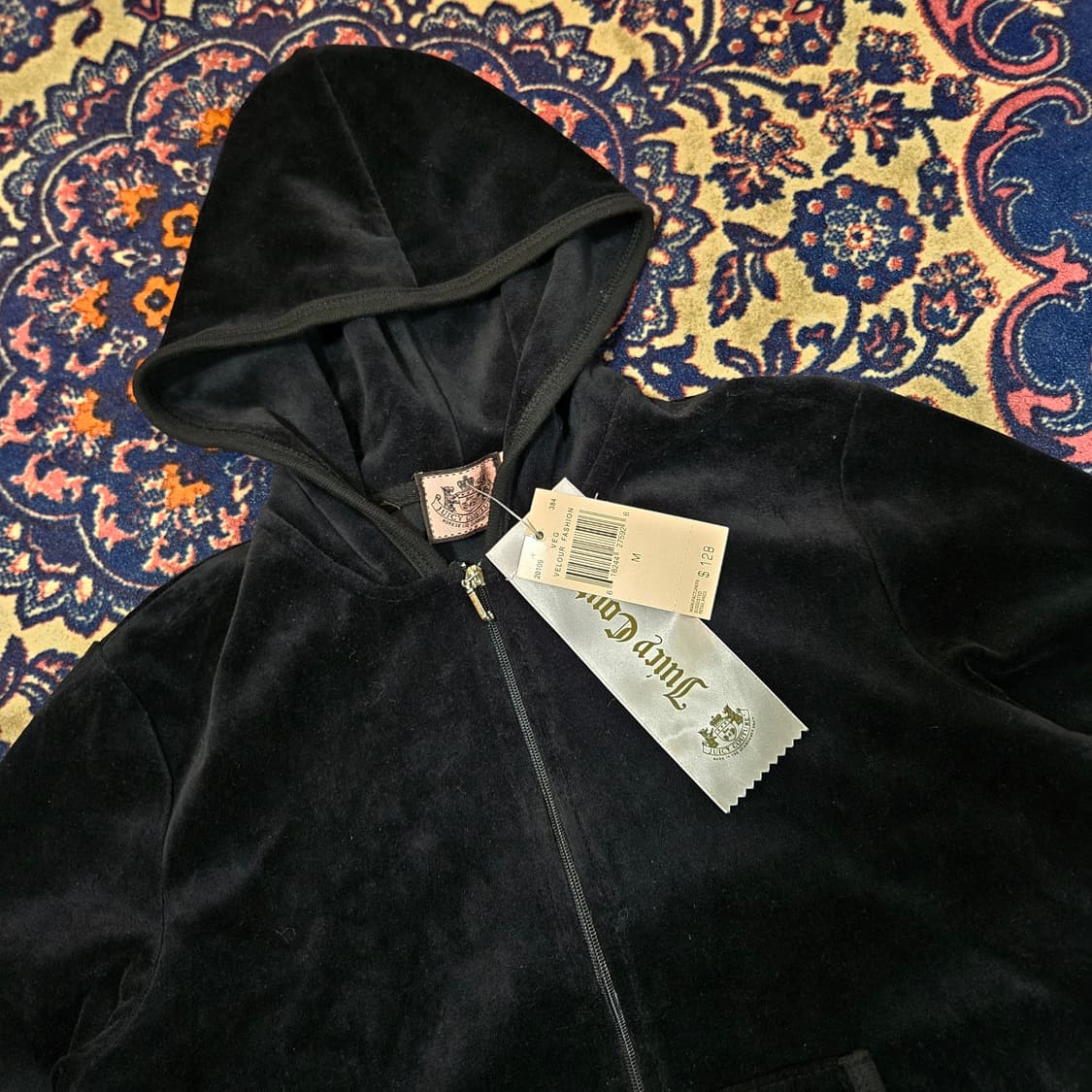 쥬시꾸뛰르 y2k 시그니쳐 후드집업 상품이미지2