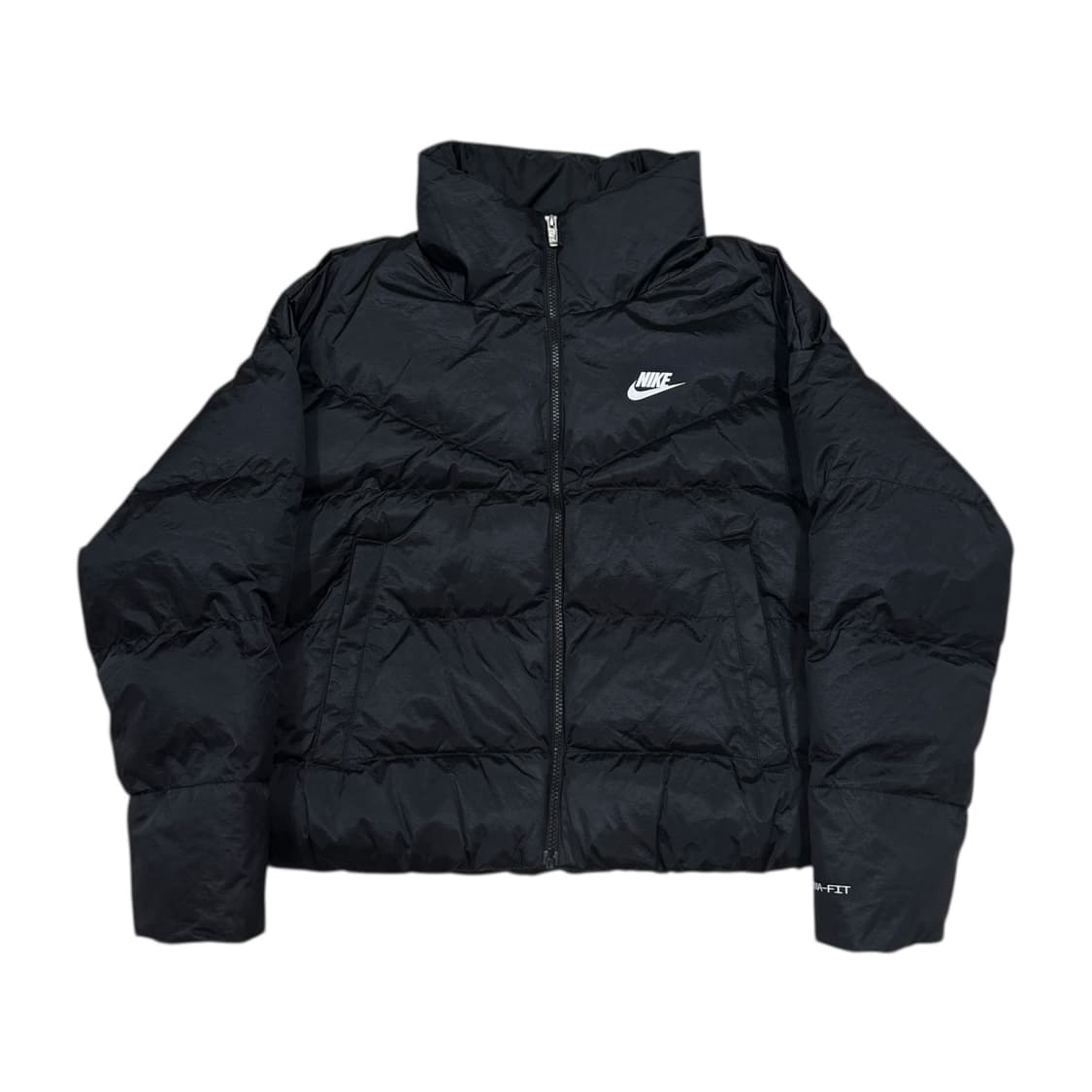 나이키 우먼스 써마핏 시티시리즈 필 샤인 패딩 자켓 블랙 L 상품이미지1