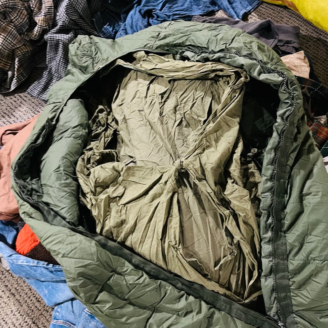 80s 빈티지 침낭 데드스탁급  상품이미지2