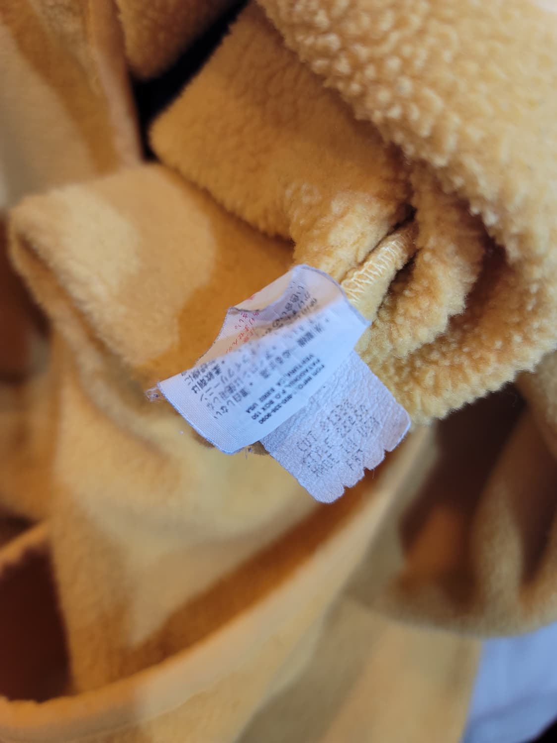 90's~ 파타고니아 신칠라 옐로우 플리스  상품이미지6