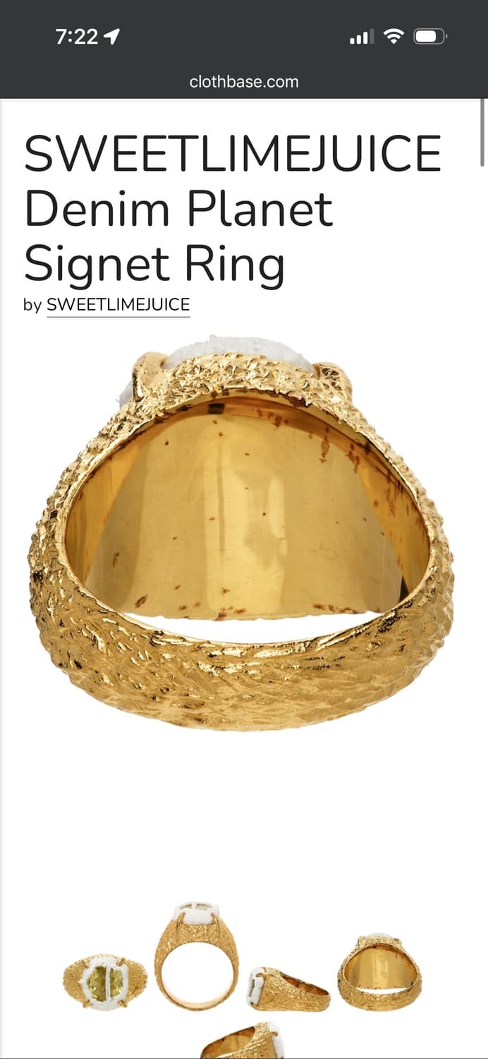 Sweetlimejuice 반지 상품이미지2