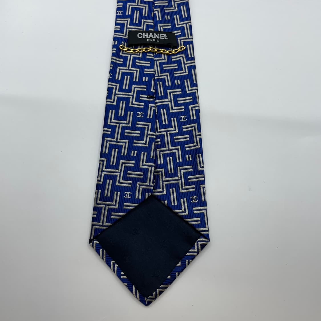 705) (CHANEL) 샤넬 패턴 넥타이 상품이미지2