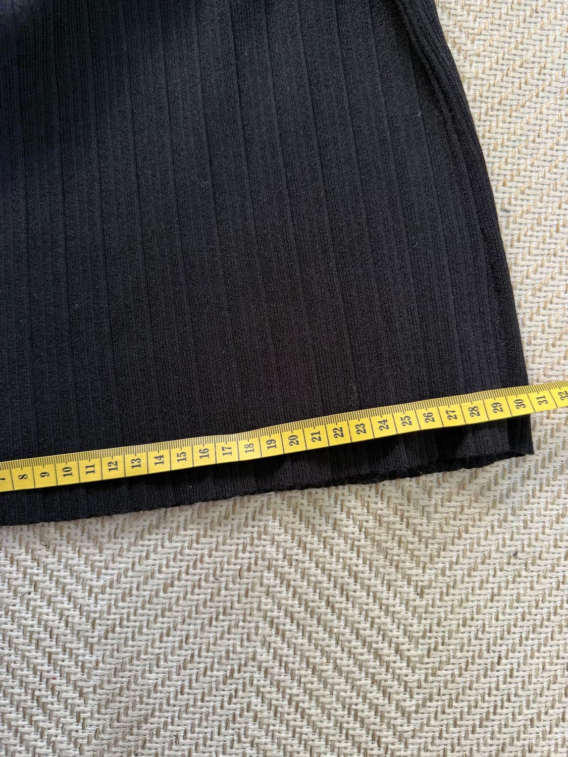 정품) 띠어리 여성 블랙 골지 니트 와이드 팬츠 M 상품이미지10