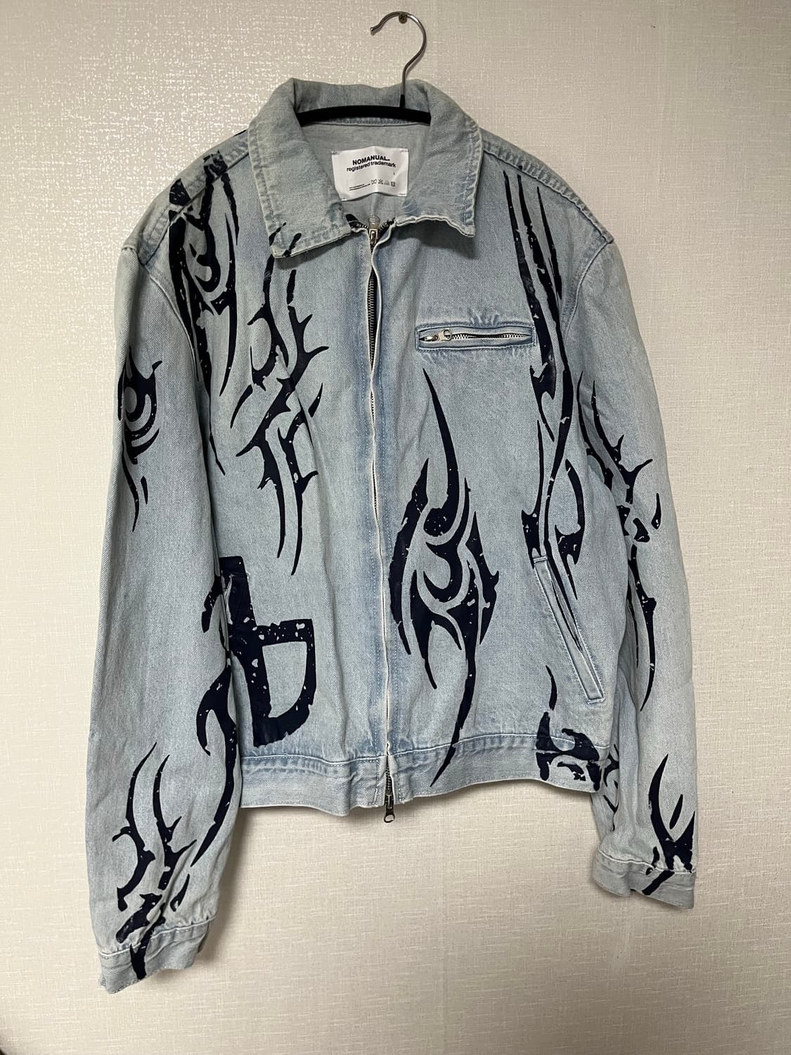 노매뉴얼 데님 재킷 상품이미지1