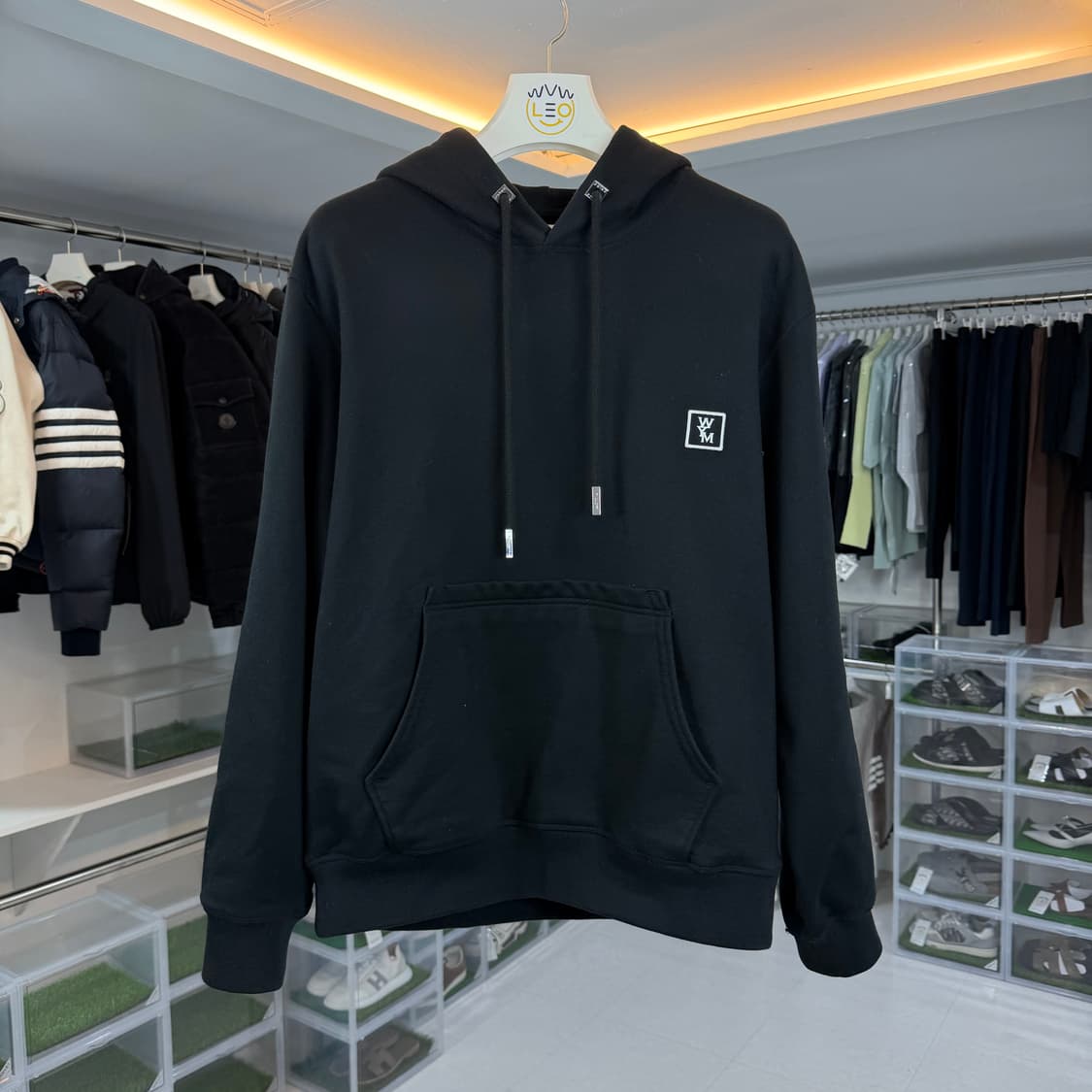 [리오브] 우영미 백로고 후드 상품이미지2