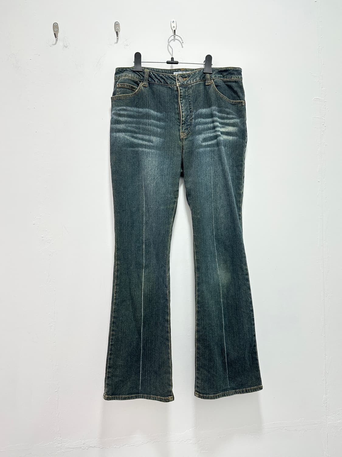 Vintage flare denim washing jeans 상품이미지4