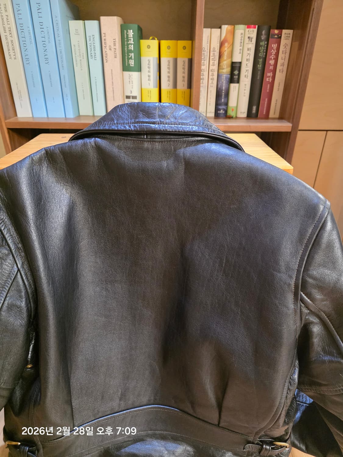 [Lost Worlds] 로스트 월드 호스하이드 가죽 자켓 (사이즈 38 상품이미지7