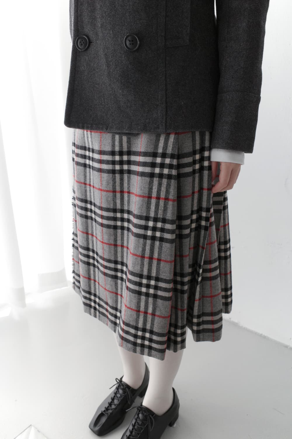 burberry) check buckle skirt 상품이미지6