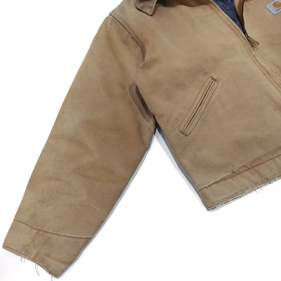 칼하트 j01 디트로이트 빈티지 후드포함 44 레귤러 (105) 상품이미지5