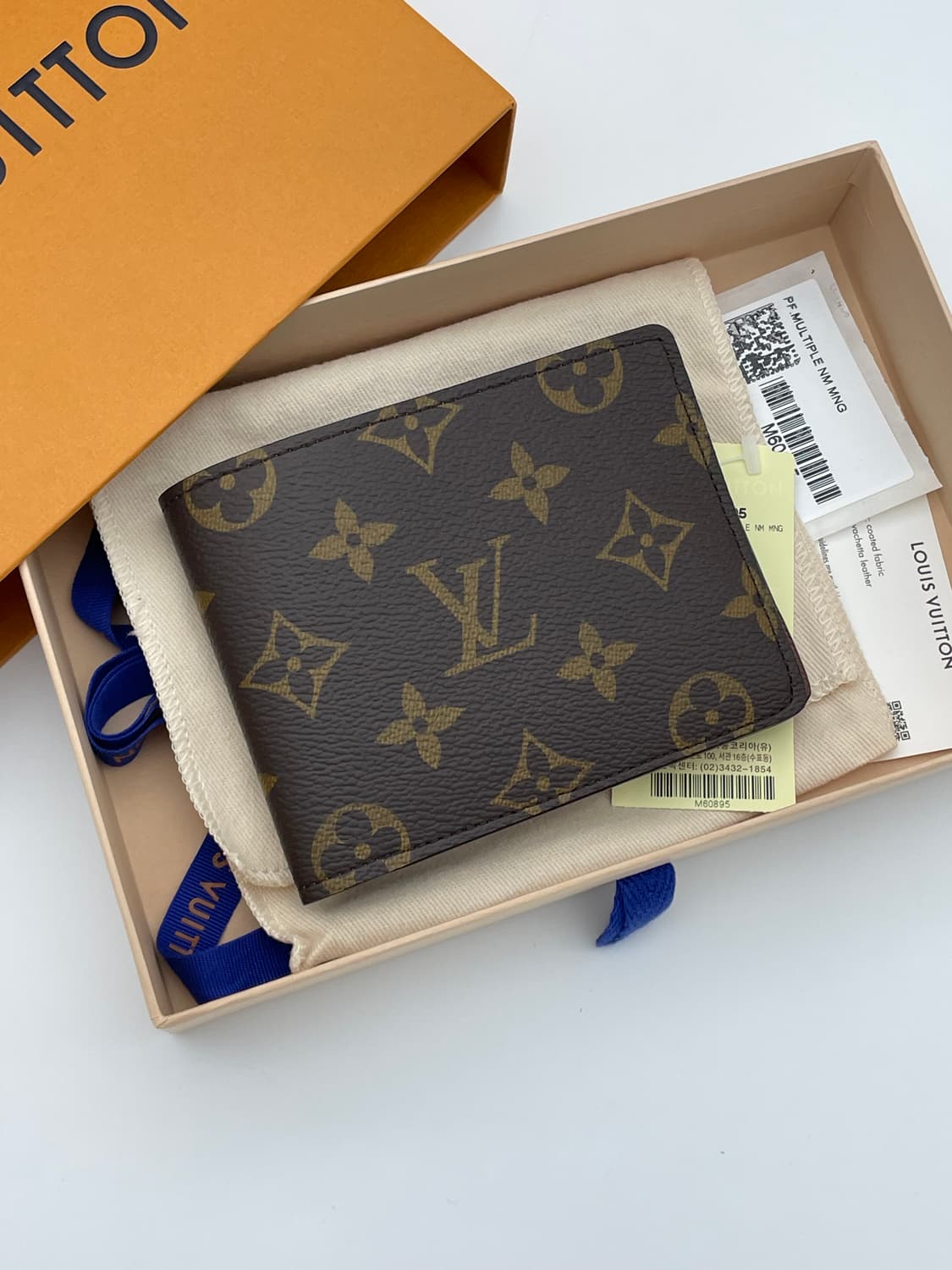 [ 새상품 / 풀구성 ] 루이비통 모노그램 멀티플월릿 반지갑  상품이미지1