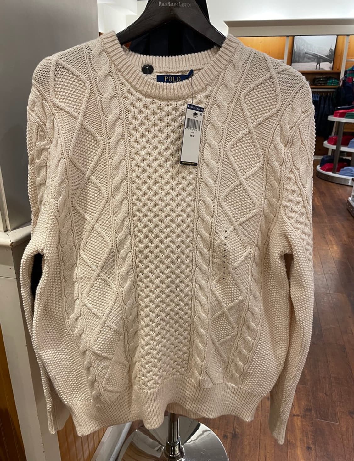 폴로 랄프로렌 21Winter 아란패턴 니트/스웨터 상품이미지4