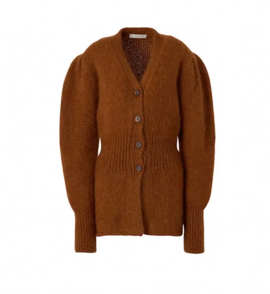 르비에르LVIR 립드 웨이스트 가디건 상품이미지1