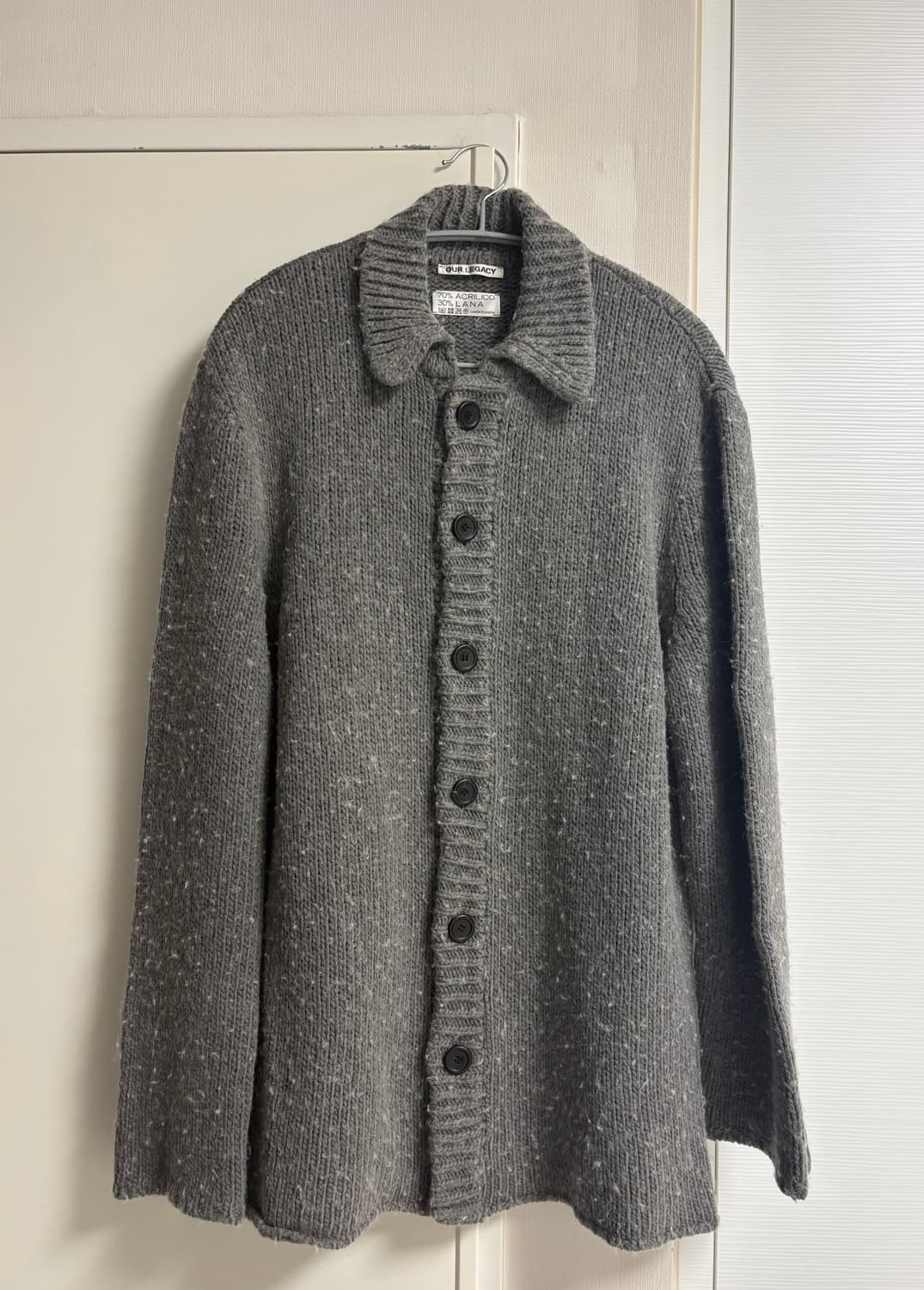 아워레가시 빅 가디건 그레이 46 상품이미지2