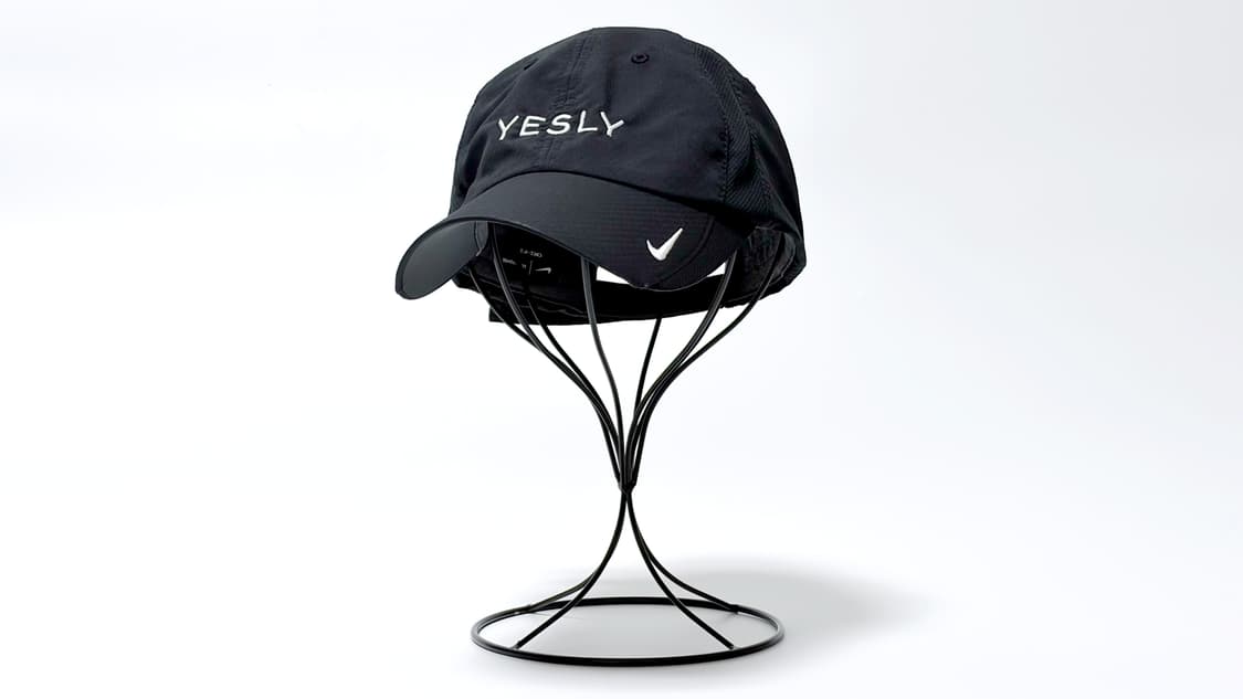 나이키 헤리티지86 드라이핏 검정 볼캡 ‘Yesly’ 상품이미지10