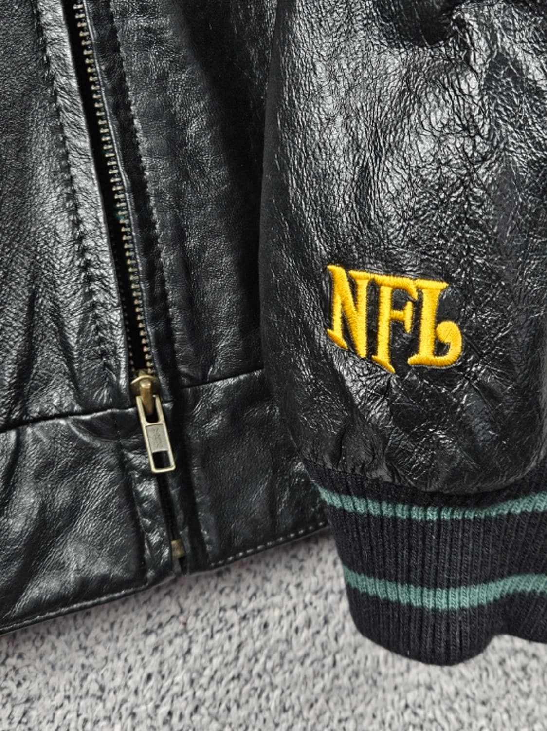 G-III 어패럴 그린베이 패커스 팀 가죽 자켓 ( L ) / 10653 상품이미지5