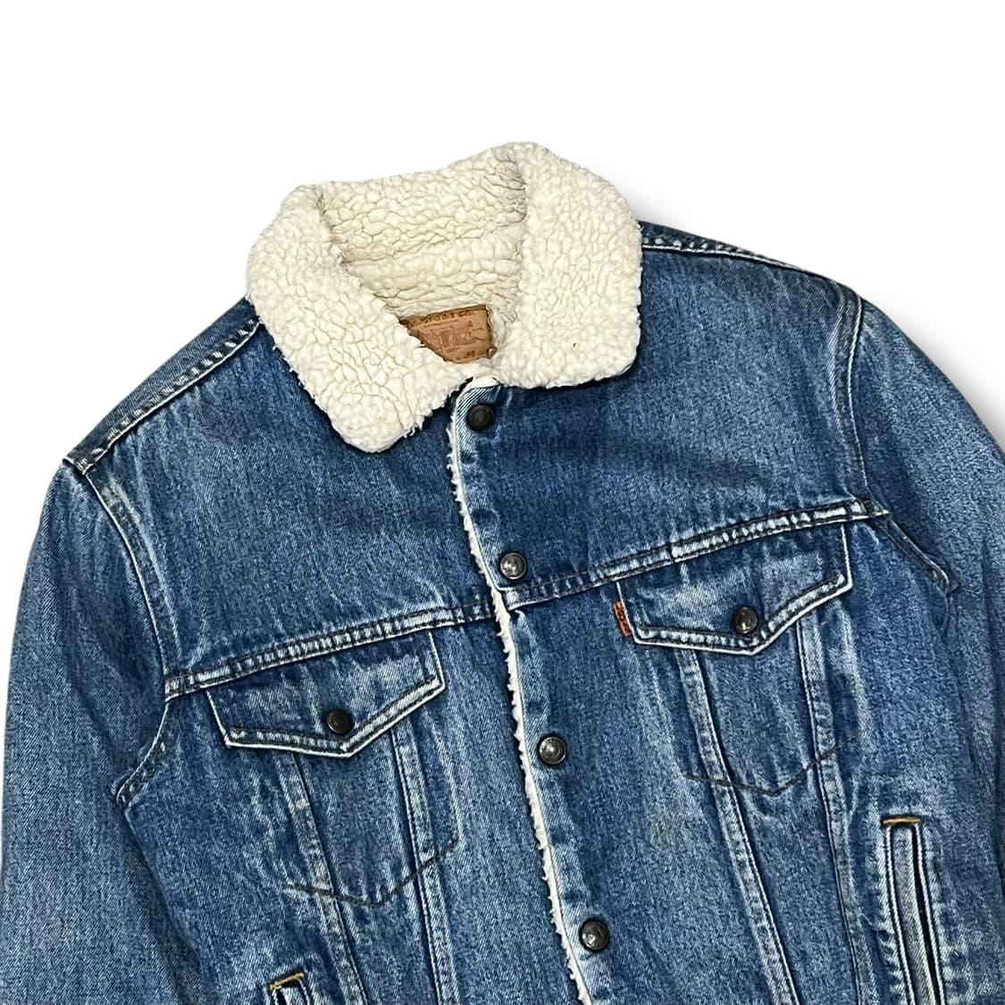 리바이스 오렌지탭 셰르파 데님자켓 s08415 상품이미지4