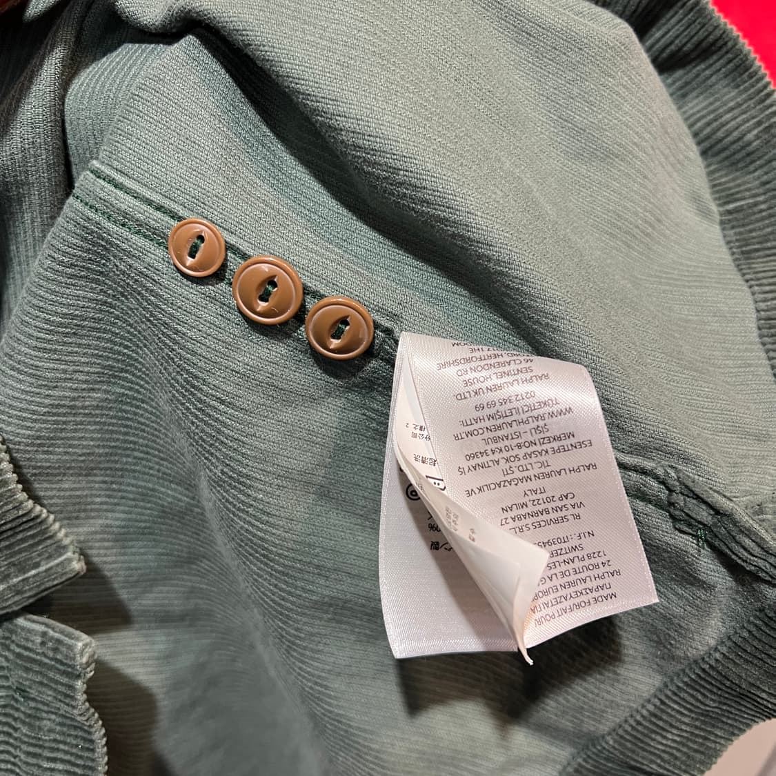 폴로 랄프로렌 코듀로이 셔츠 자켓 상품이미지4