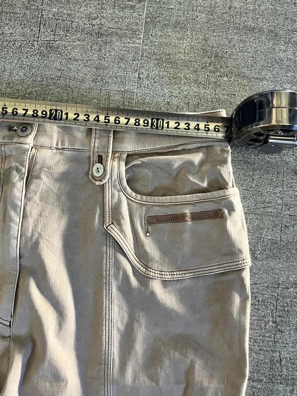 일본빈티지 Dagul 핀터깔y2k 올드스쿨아메카지 웨스턴 워크팬츠 상품이미지2