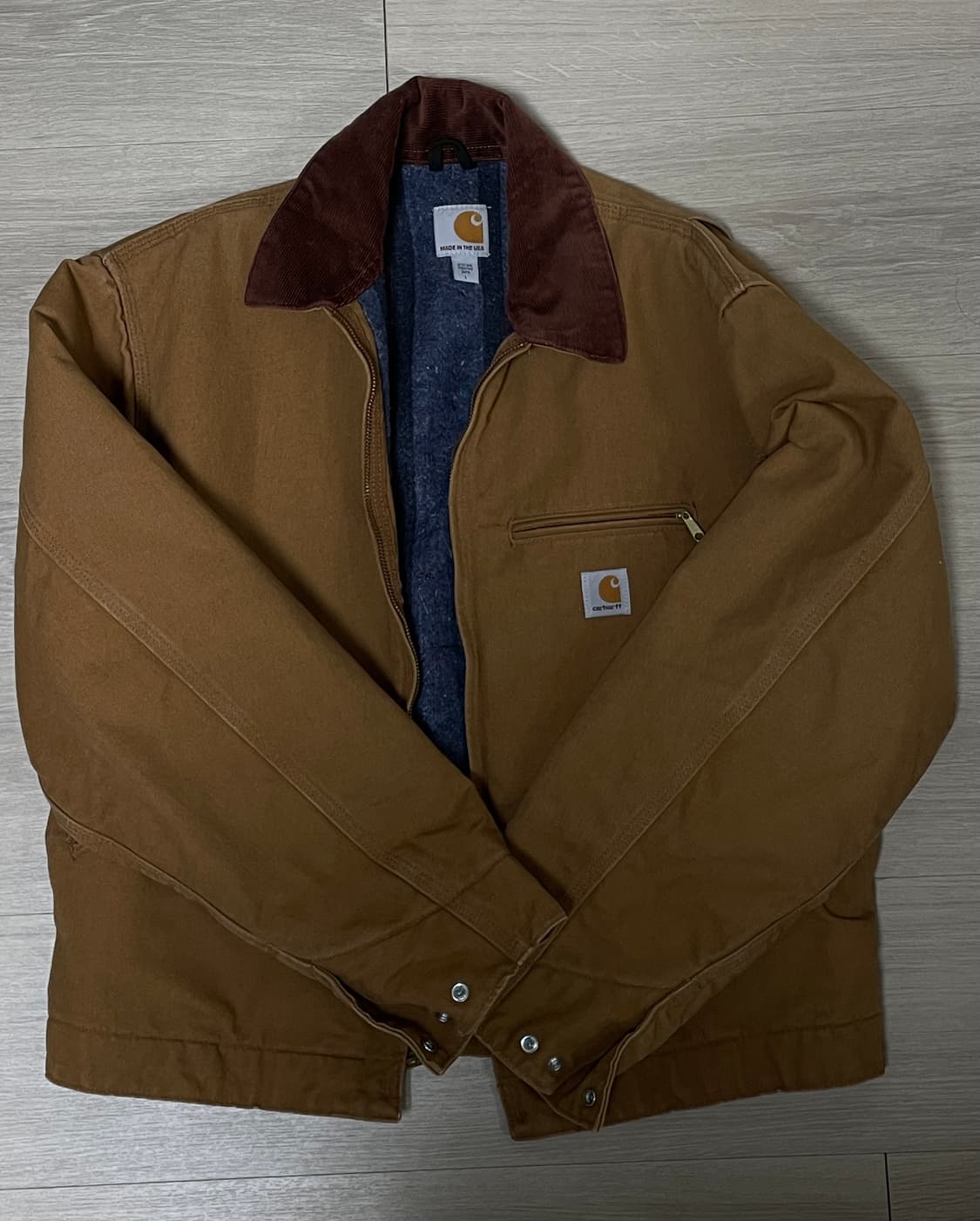 칼하트 브라운 덕 디트로이트 재킷 j001  ITEMS TO HARDH 상품이미지1