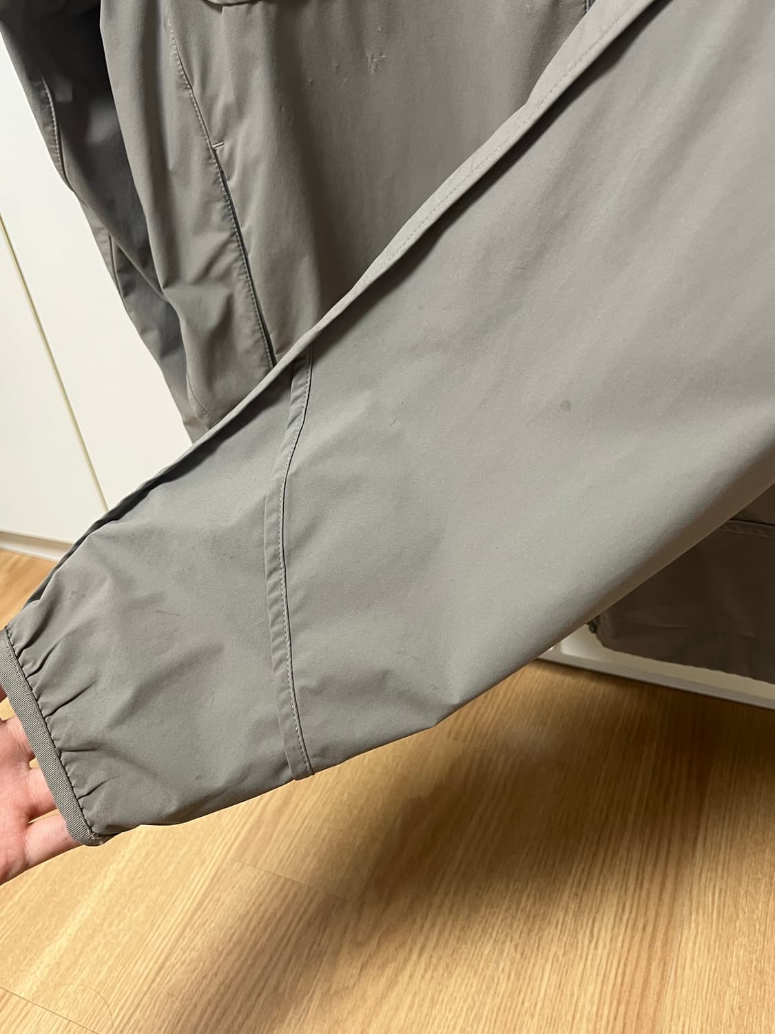 산산기어 바인딩 자켓 미스트 그레이 1사이즈 상품이미지5