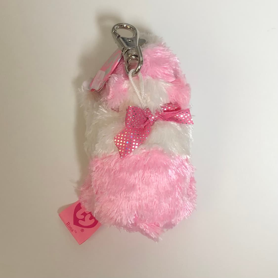 Ty beanie babies 핑크 기니피그 키링 빈티지 인형 키홀더 상품이미지5