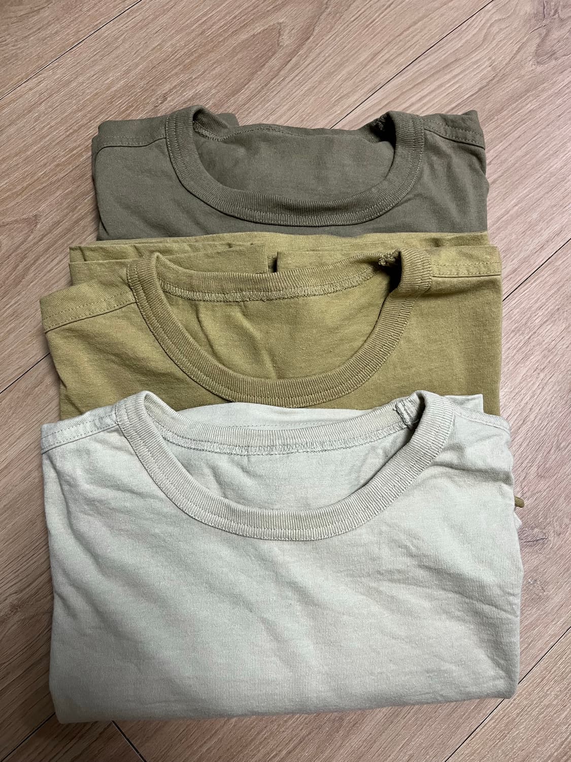 [L] 홈그로운서플라이 데일리티 반팔 3장 상품이미지2