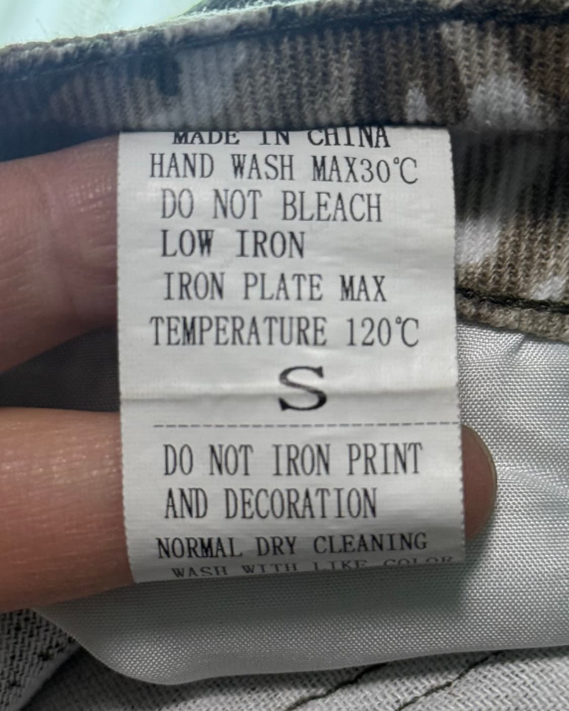 리얼트리 밀리터리 카모 워크 카고 팬츠 바지 S 27 갸루 고스 펑크 락 상품이미지5