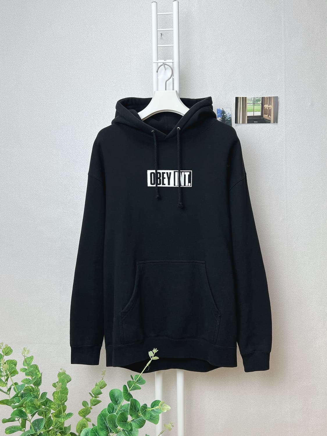 오베이 후드 티셔츠  상품이미지1
