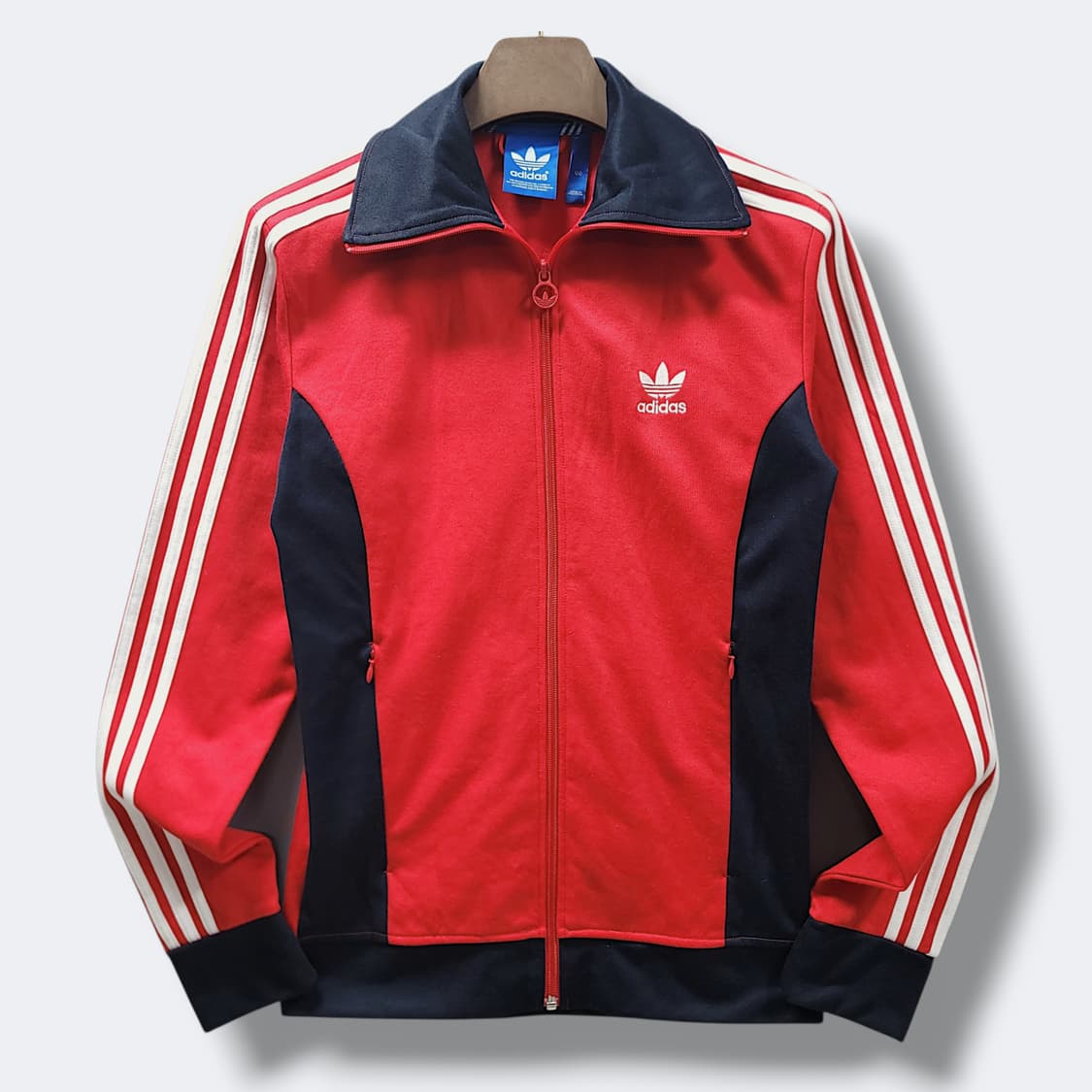 [100] 아디다스 레드&화이트라인 유로파 트랙탑 져지 상품이미지1