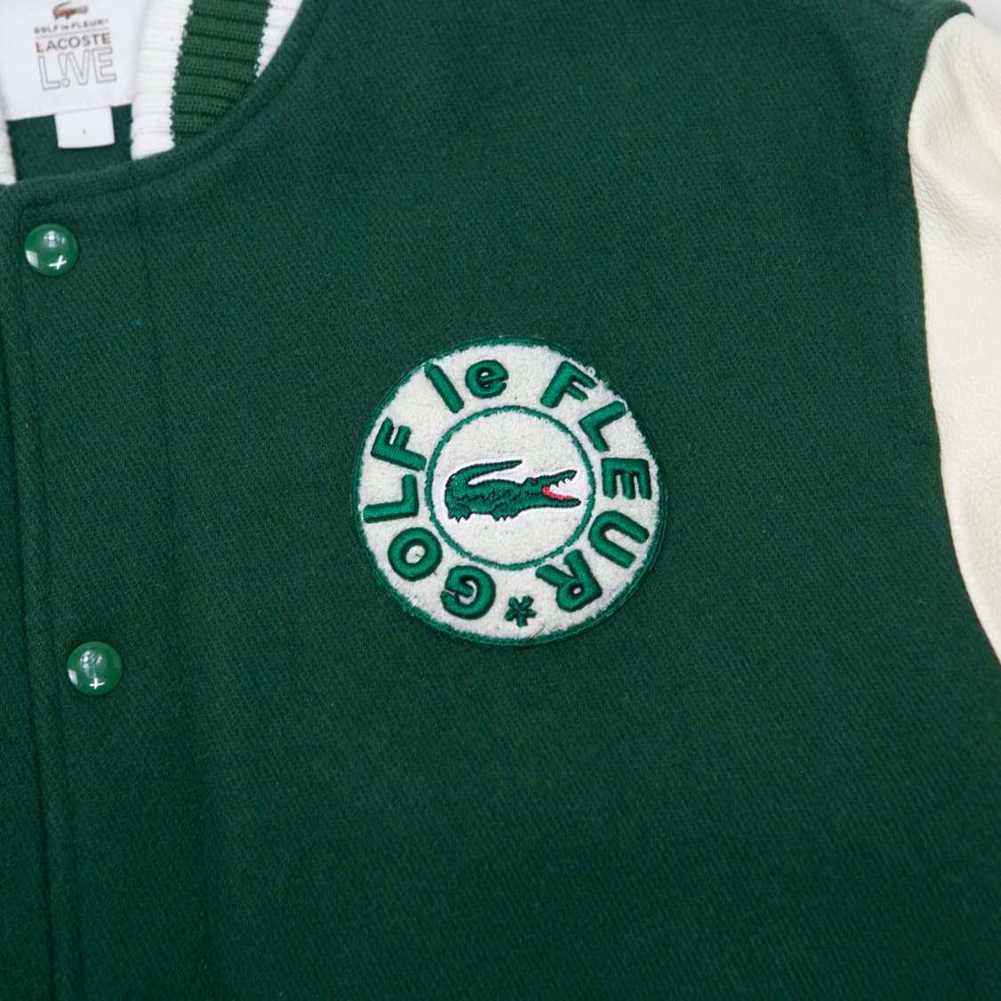 골프 르플레르 x 라코스테 바시티 자켓 상품이미지3