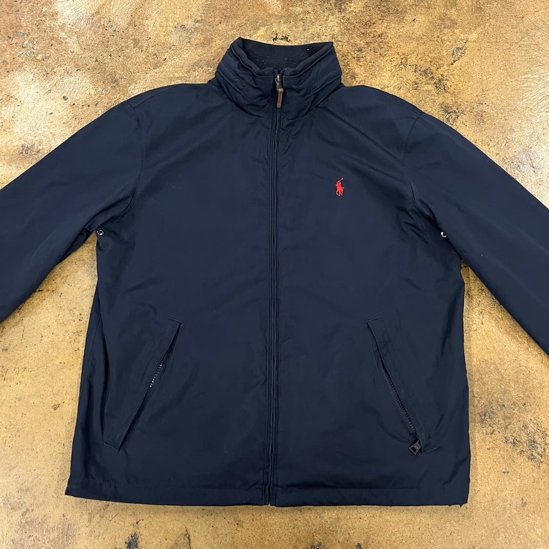 [정품/M] 폴로 랄프로렌 네이비 바람막이 점퍼 b18 상품이미지3
