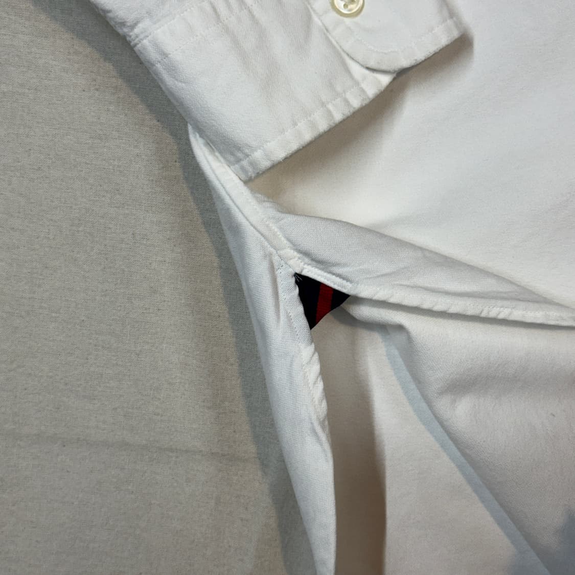 M) 폴로 랄프로렌 클래식핏 화이트 옥스포드 셔츠 T92 상품이미지8