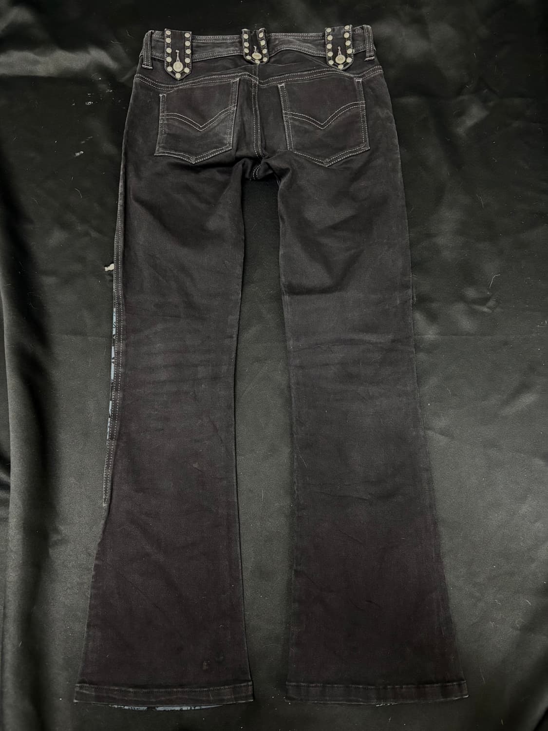 [ALGONQUINS] 00’s Punk Print Boots Cut S 상품이미지6