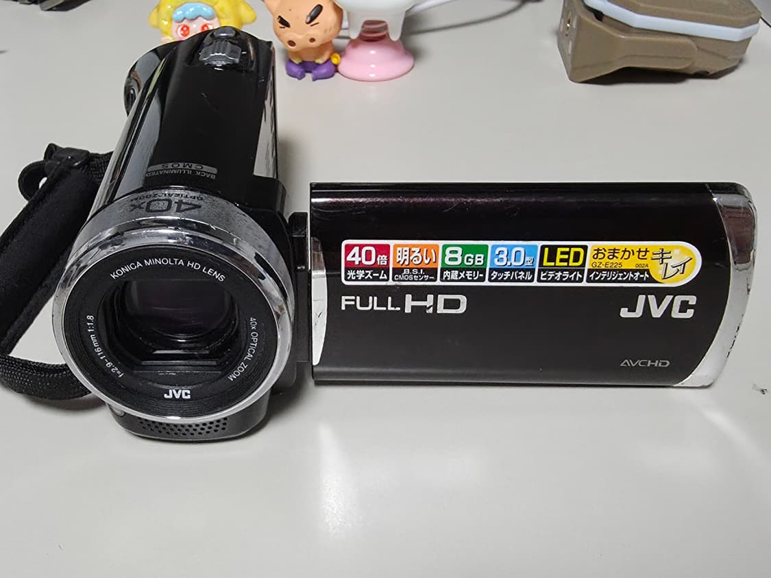 JVC 에버리오 GZ-E225T 빈티지 디지털캠코더 상품이미지1
