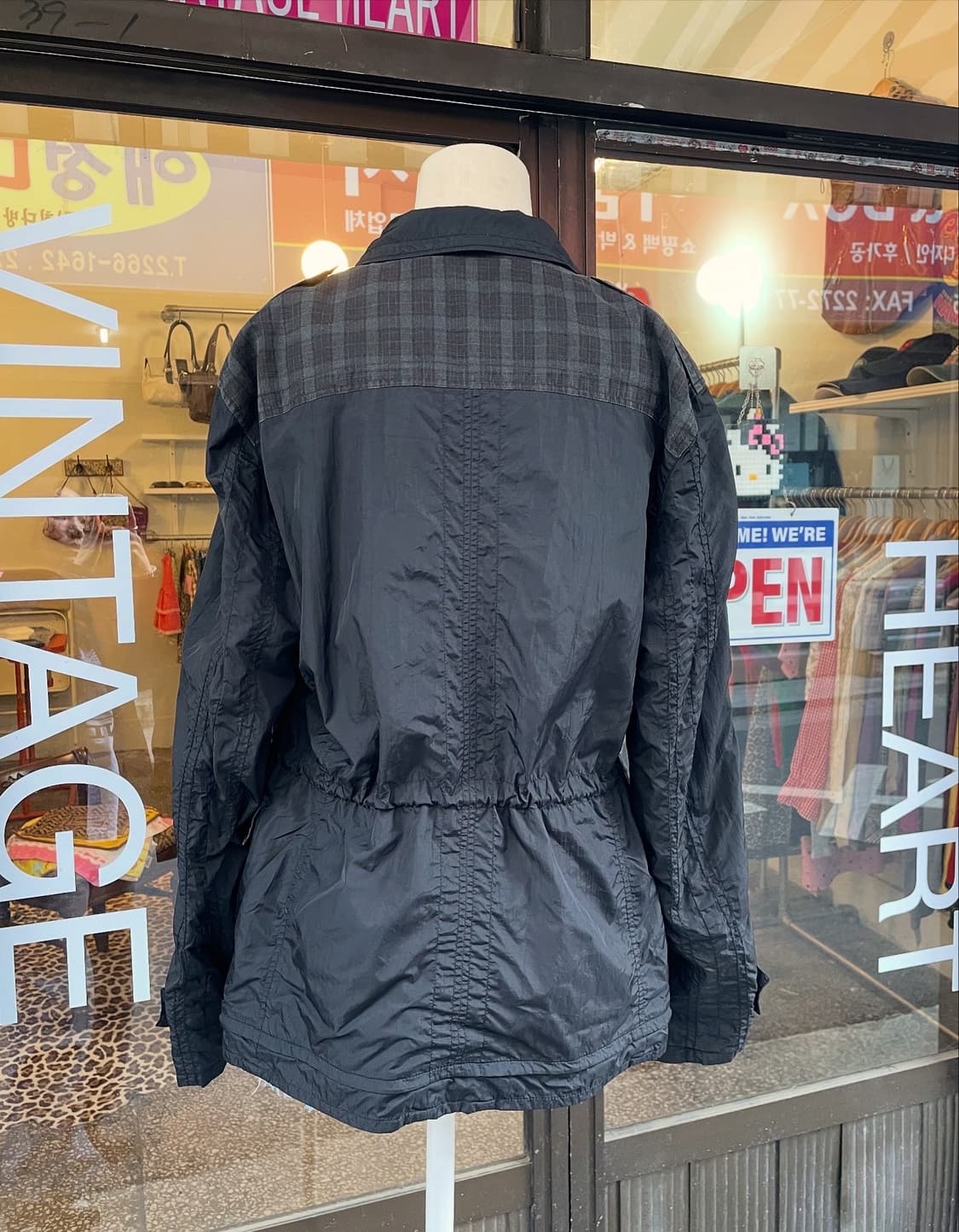 체크 스트링 필드자켓 [무배] 상품이미지5