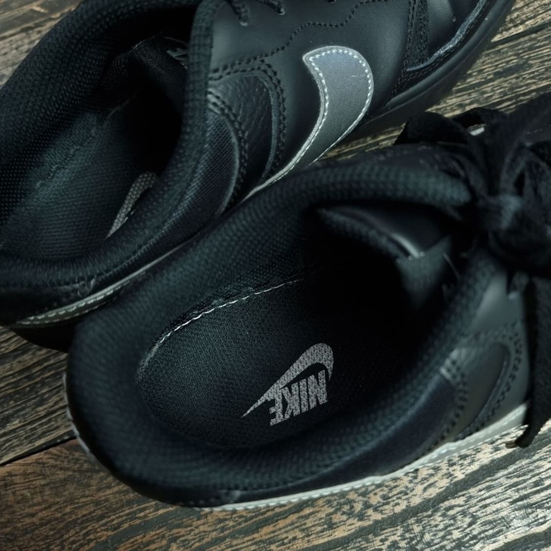 [나이키] 실버 스우시 감마 포스 블랙 9779 상품이미지8