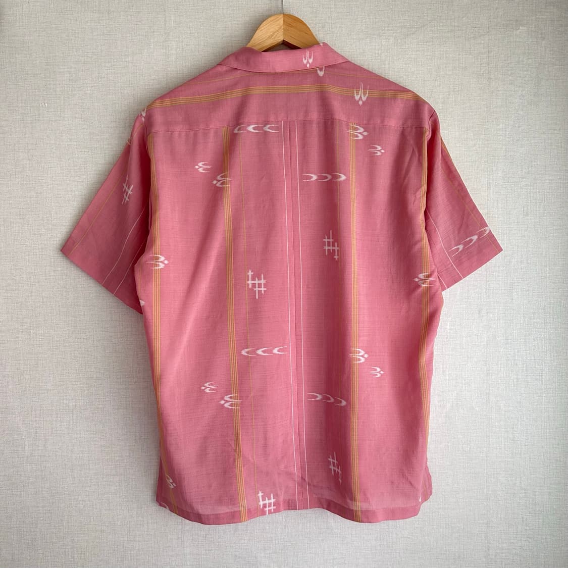 Vintage Mood Pink Pattern Shirts 상품이미지6