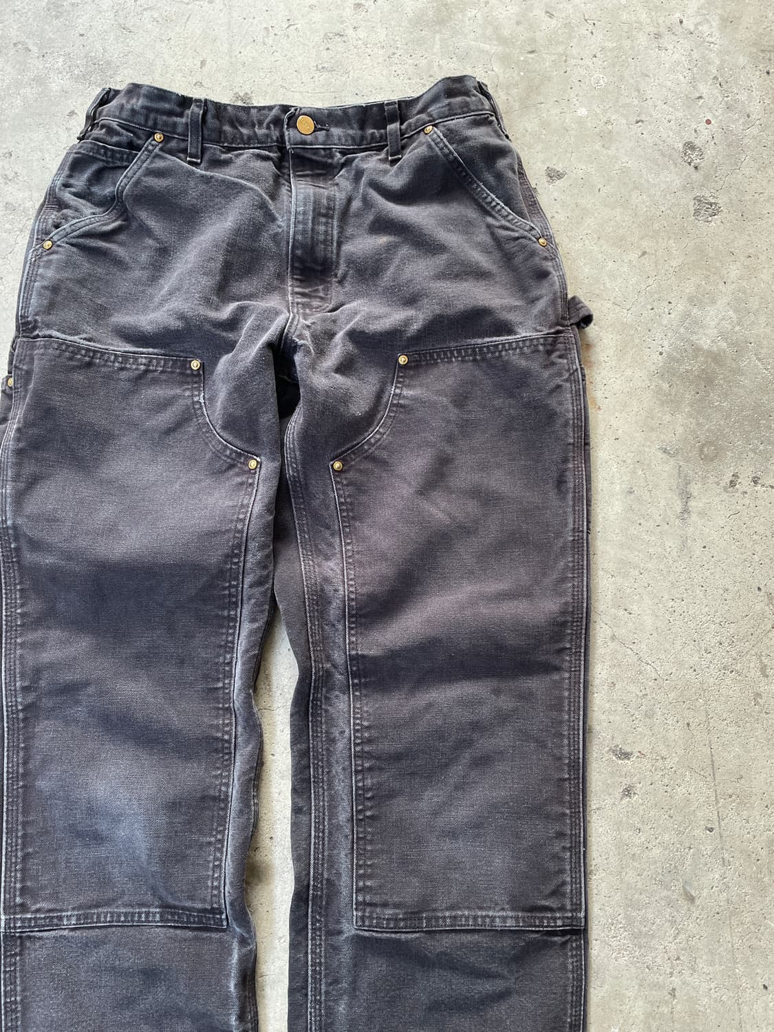 Carhartt Faded Double Knee B01(USA Made) 상품이미지3