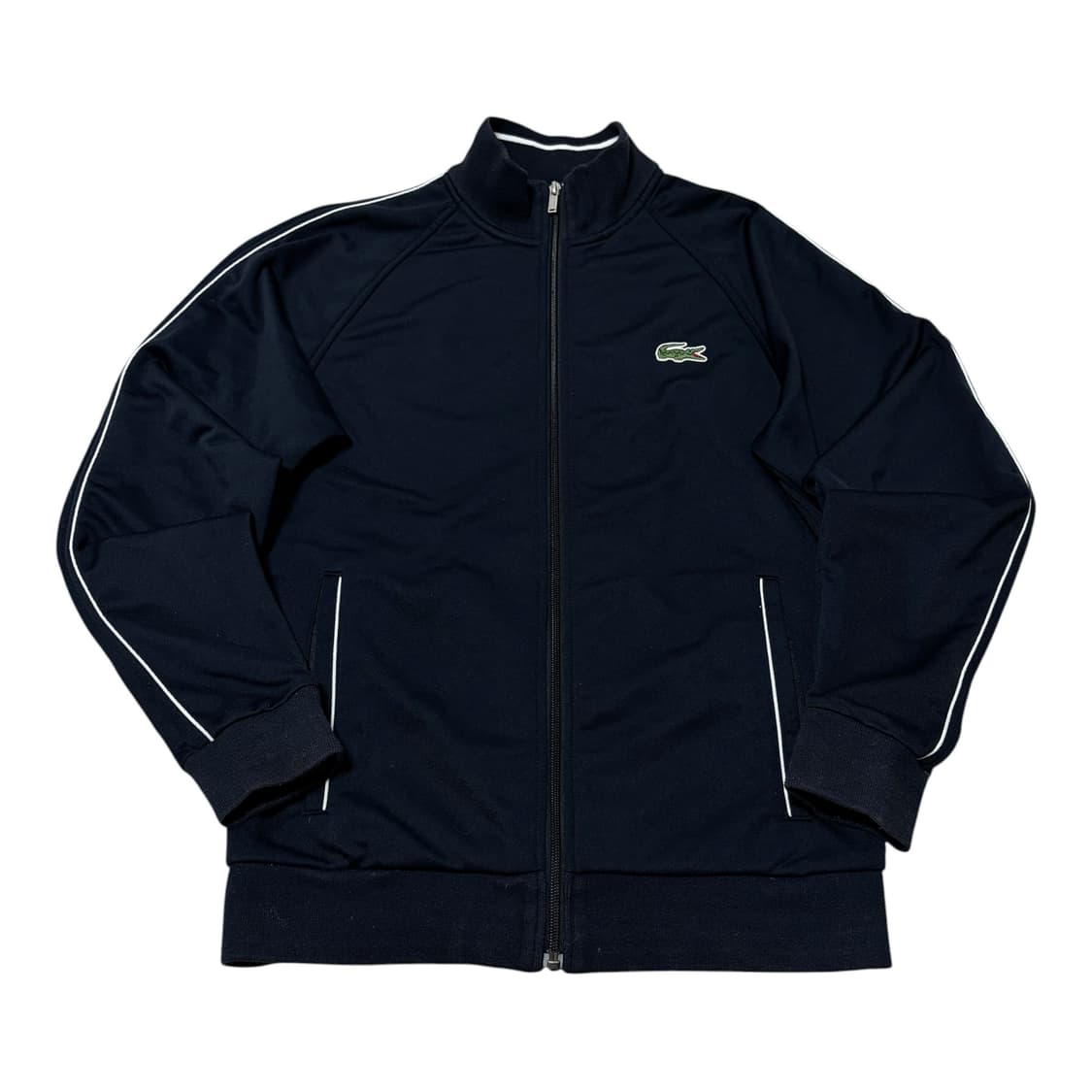 라코스테 올드스쿨 백 빅로고 트랙탑 져지 상품이미지2