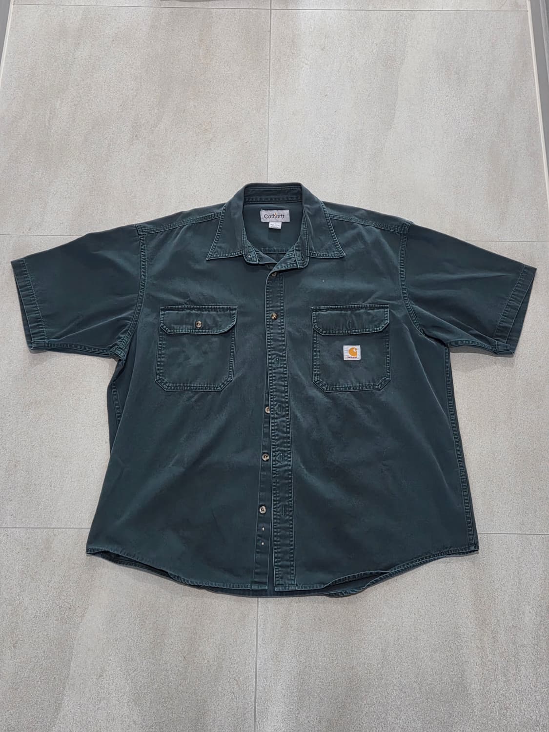 칼하트 반팔 워크셔츠 상품이미지1