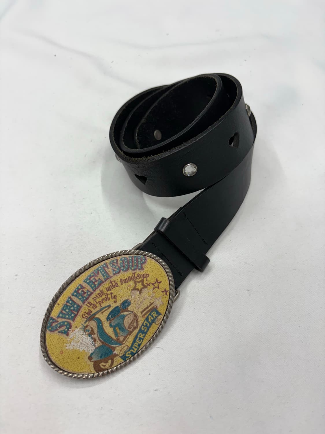 빈티지 웨스턴 버클 벨트 상품이미지1