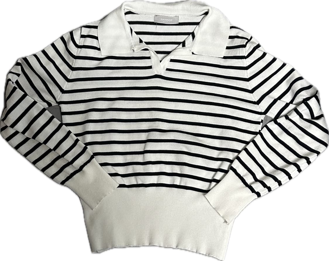 빈티지 스트라이프 니트 상품이미지1