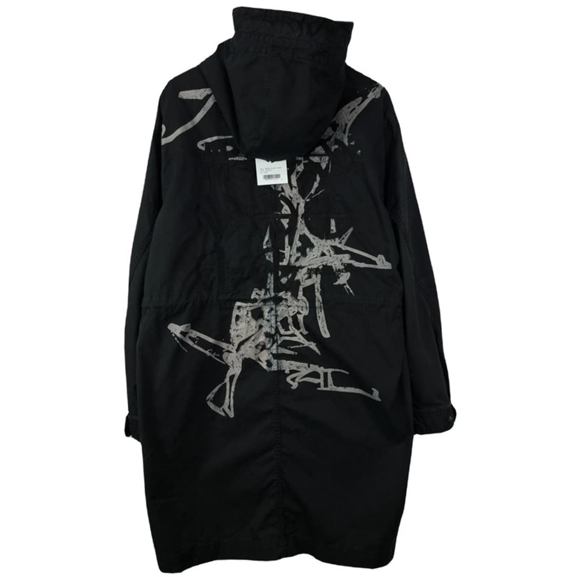 [노메뉴얼] (새상품) 후디드 G.P 필드 야상 자켓 챠콜 M20103 상품이미지3