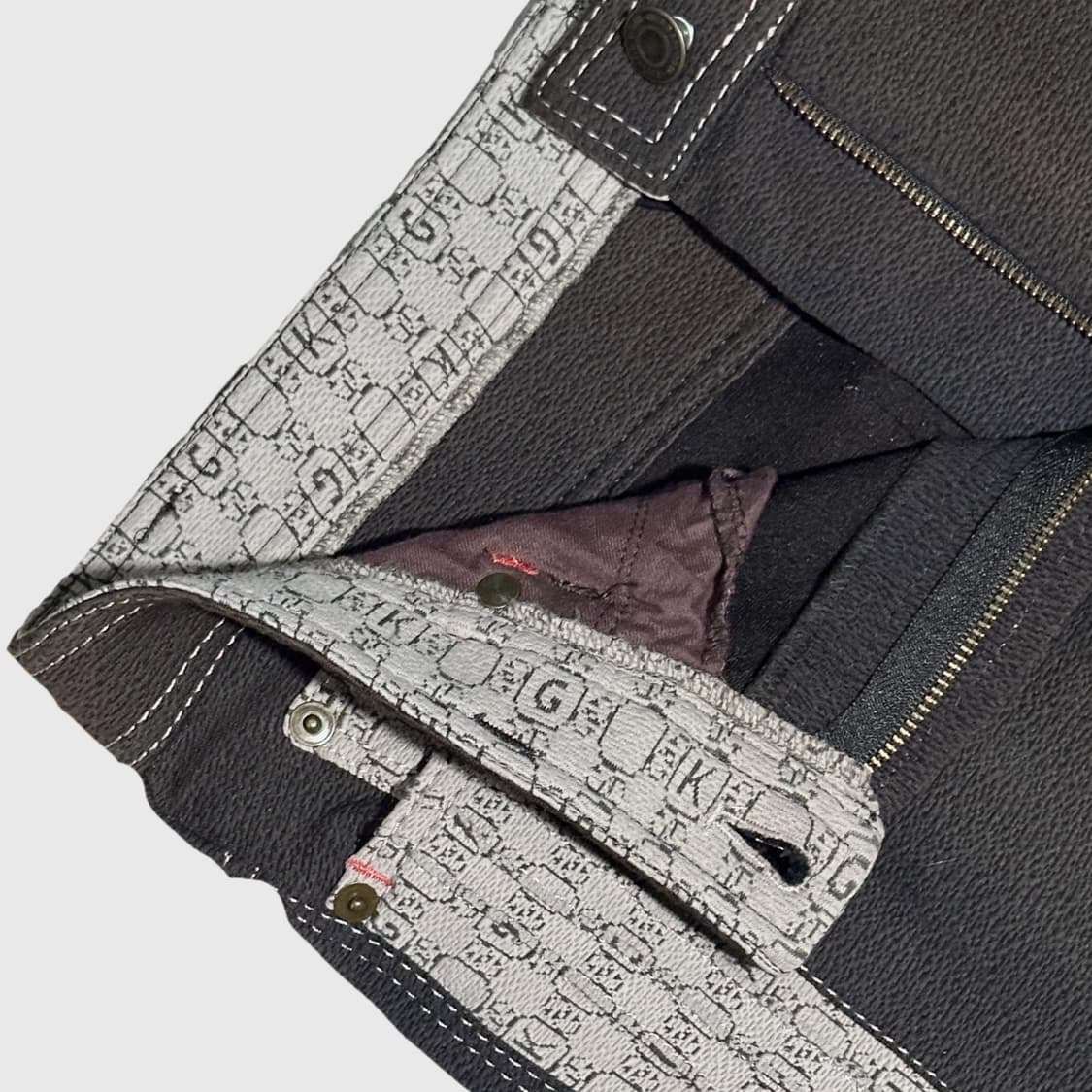 브라운 라인팬츠 상품이미지4