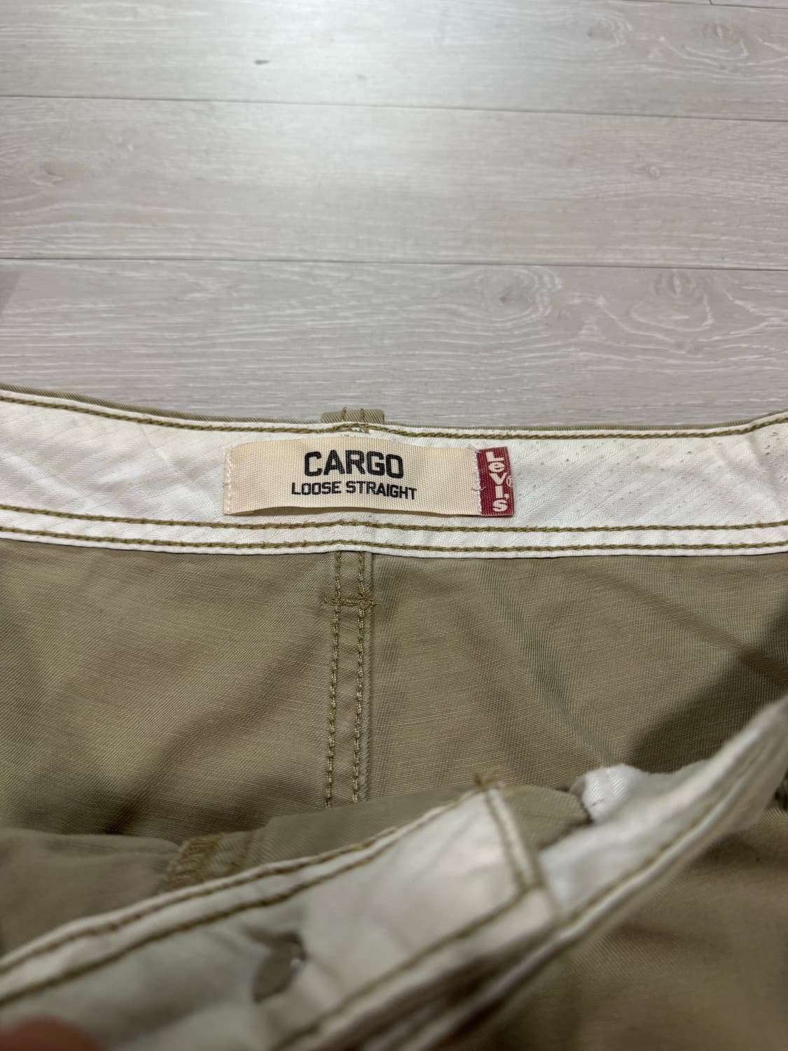 리바이스 화이트탭 루즈핏 카고 팬츠 34 상품이미지4